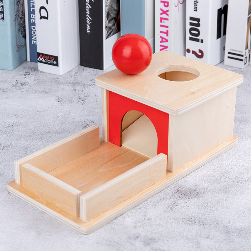 Wooden Montessori Toys Permanent Target Box for Toddlers 4