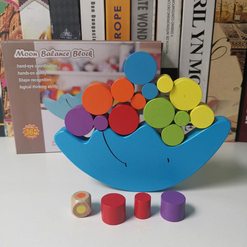 Wooden Balance Building Blocks Educational Toy for Kids 4