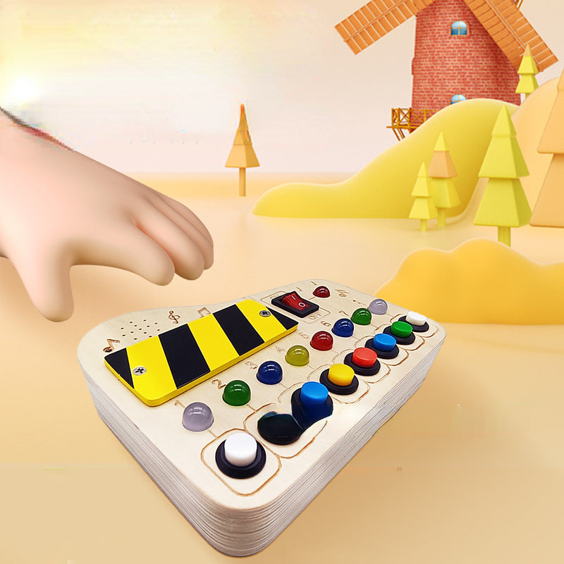 Wooden Music Box Kids Musical Instrument Early Education Toy 4