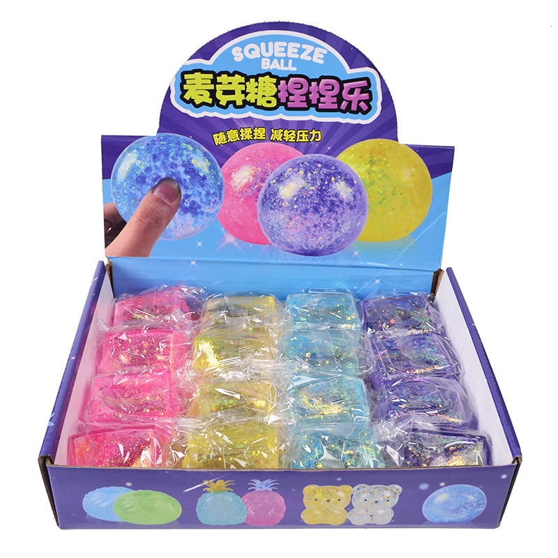 TPR Squishy Sensory Ice Cube Squeeze Toy 5.5x4x3.5cm 6