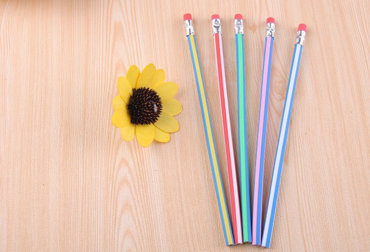 Bending Pencil Toy Soft Flexible Writing Novelty Party Favor 9