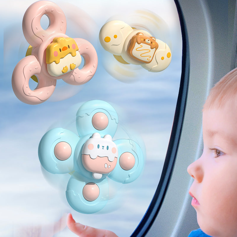 Dessert Themed Plastic Suction Cup Spinner Toys 3 Pack 2