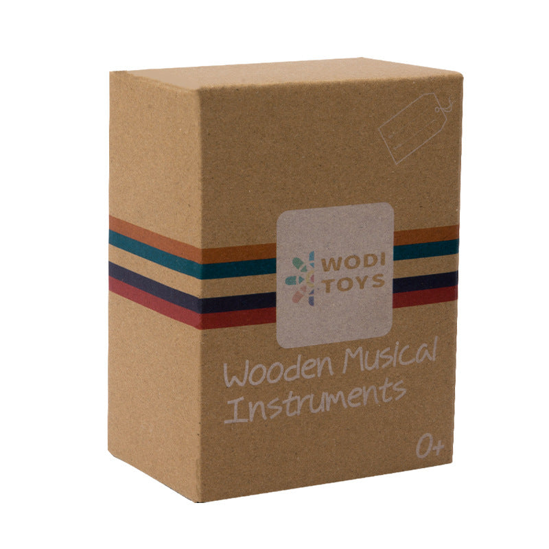 Wooden Montessori Toys Hand Bells Set for Toddlers 3