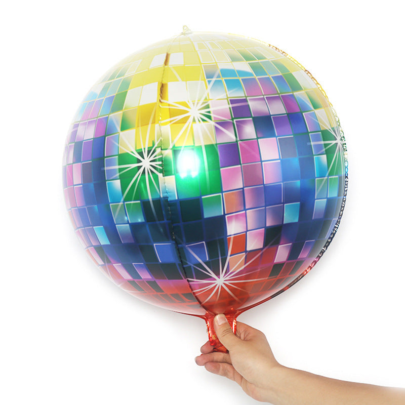 Electric Guitar and Disco Foil Balloon Set Party Decoration 5