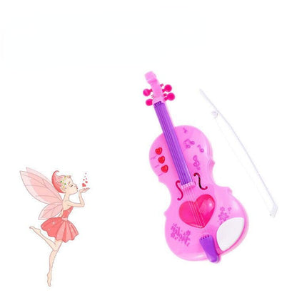 Plastic Mini Violin Musical Instrument Early Educational Toy 3