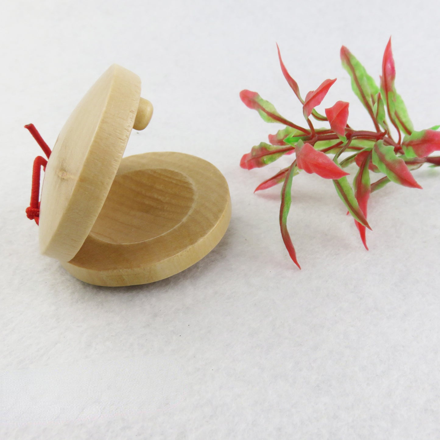 Wooden Castanet Kids Musical Instrument Early Educational Toy 3