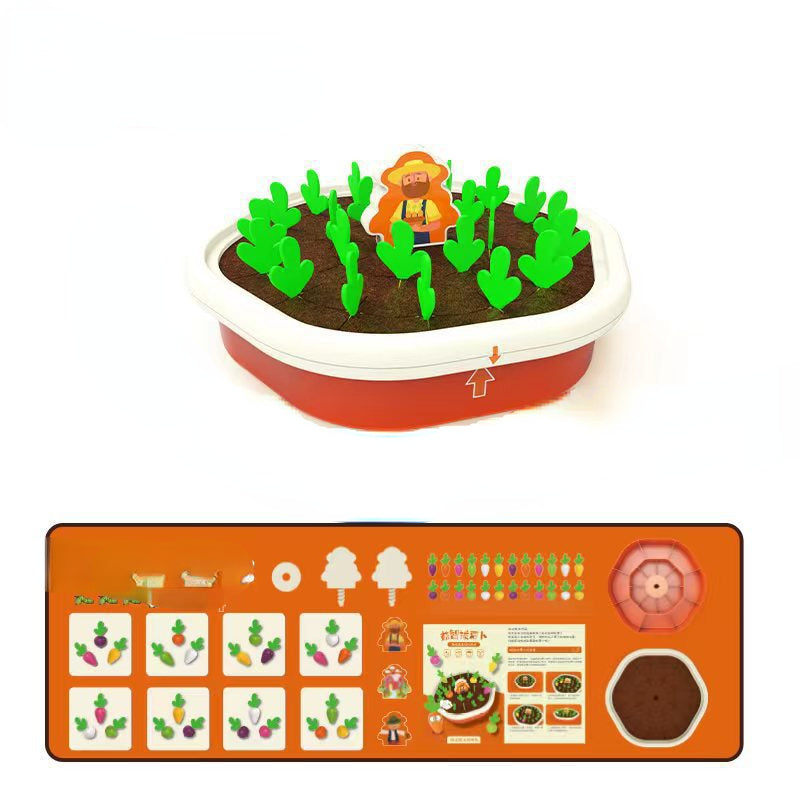 Plastic Montessori Toys Carrot Pulling Memory Training Game 6
