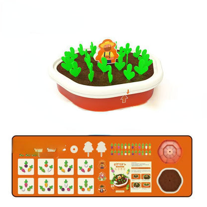 Plastic Montessori Toys Carrot Pulling Memory Training Game 6