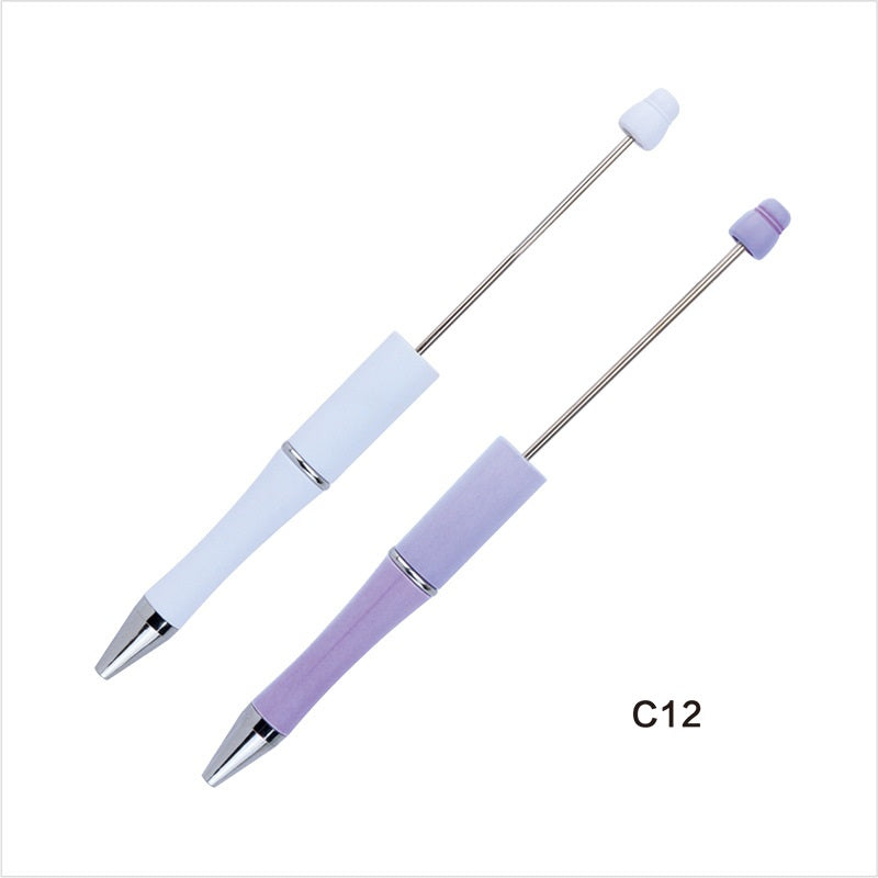 Light-Sensitive Color-Changing Beadable Ballpoint Pens Plastic DIY Craft 14