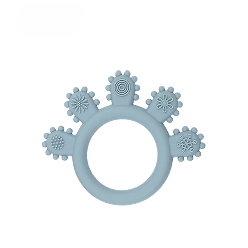 Silicone Baby Teething Bracelet Teether Toy Set of 5 6