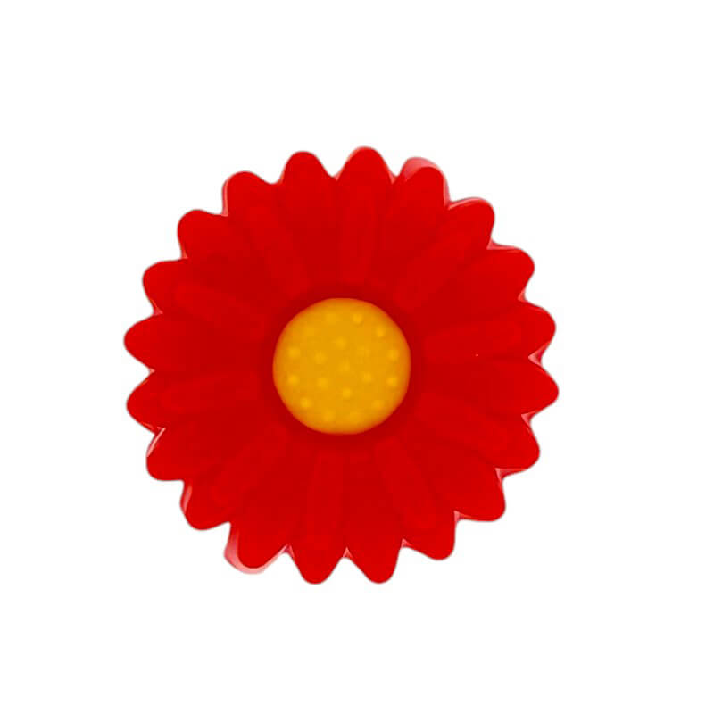 20Pcs Silicone Focal Beads Daisy Sunflower Front Facing Design 37