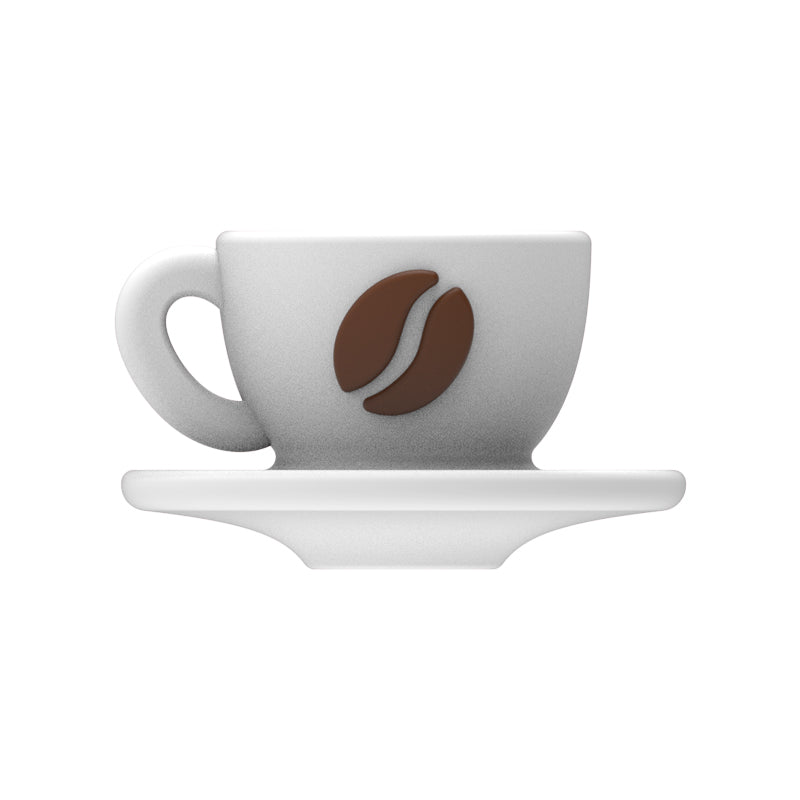 Silicone 3D Focal Beads Coffee Theme 3D Coffee Cup and Pot Designs 11