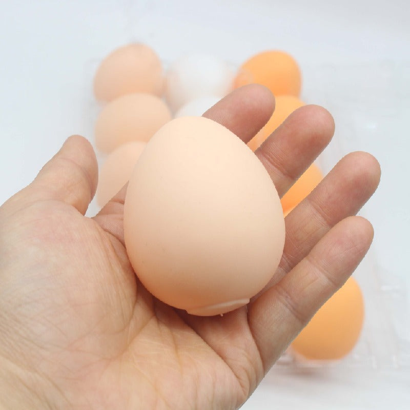 TPR Simulated Egg Decompression Squishy Sensory Toy 3