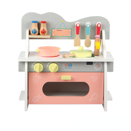 Wooden Montessori Toys Simulation Kitchenware Set for Kids 5
