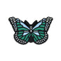 20pcs Silicone Focal Beads Butterfly Colorful Pattern Design 5