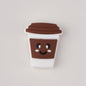 20pcs Silicone Focal Beads Smile Cup Front Facing Design 5