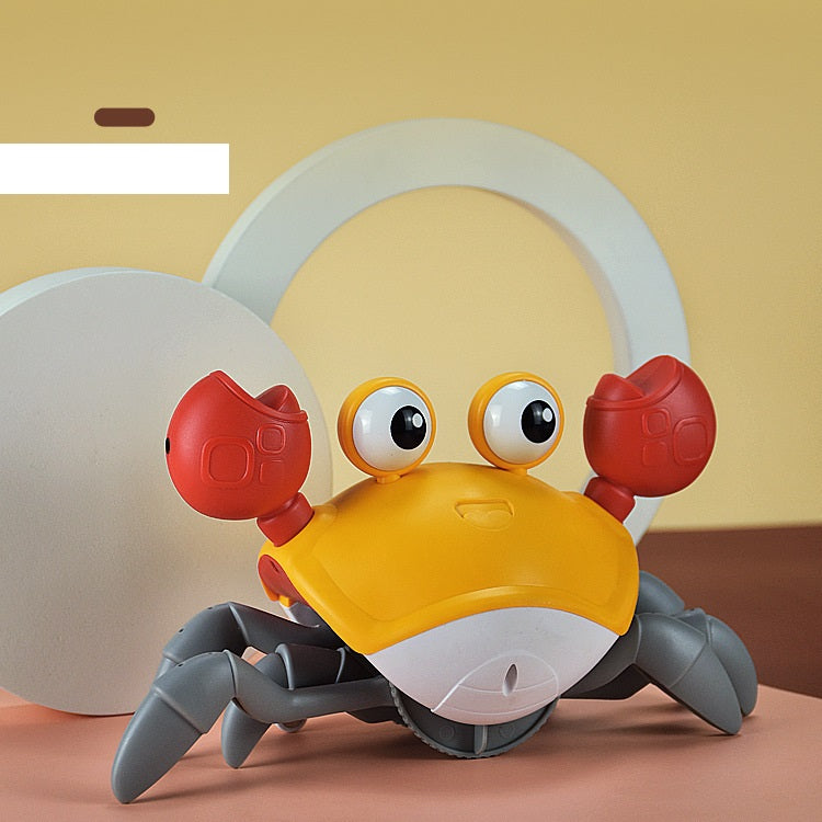 Electric Induction Escape Crab Toy with Light and Sound for Toddlers 2