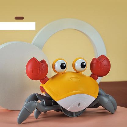Electric Induction Escape Crab Toy with Light and Sound for Toddlers 2