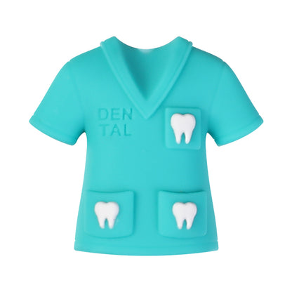 20Pcs Silicone 3D Focal Beads Dentist Mouthwash Teeth and Uniforms 15