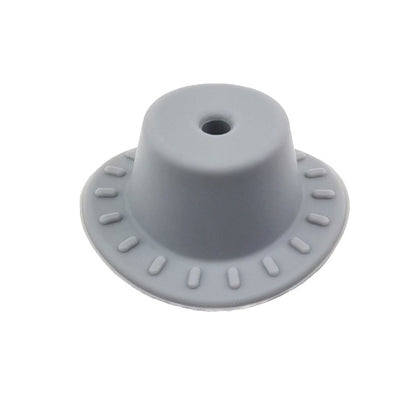 50pcs Silicone Focal Beads Cowboy Hat With Hole Center 9