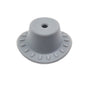 50pcs Silicone Focal Beads Cowboy Hat With Hole Center 9
