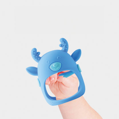Silicone Baby Teething Toy Fawn Shape 5 Pack 2