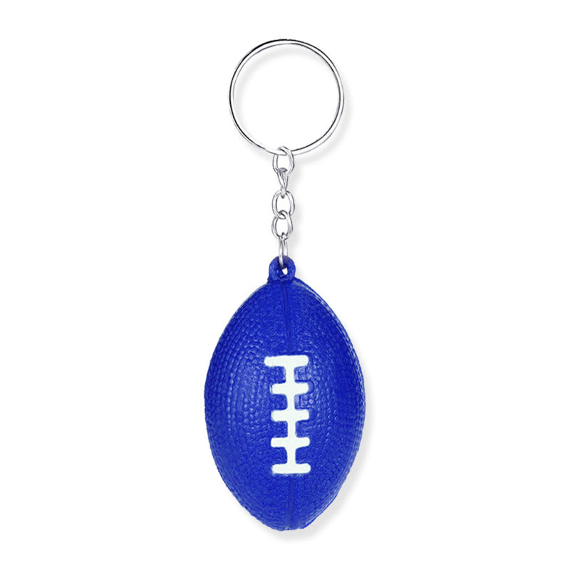 PU Squishy Sports Ball Keychain Sensory Stress Toy 4cm 13