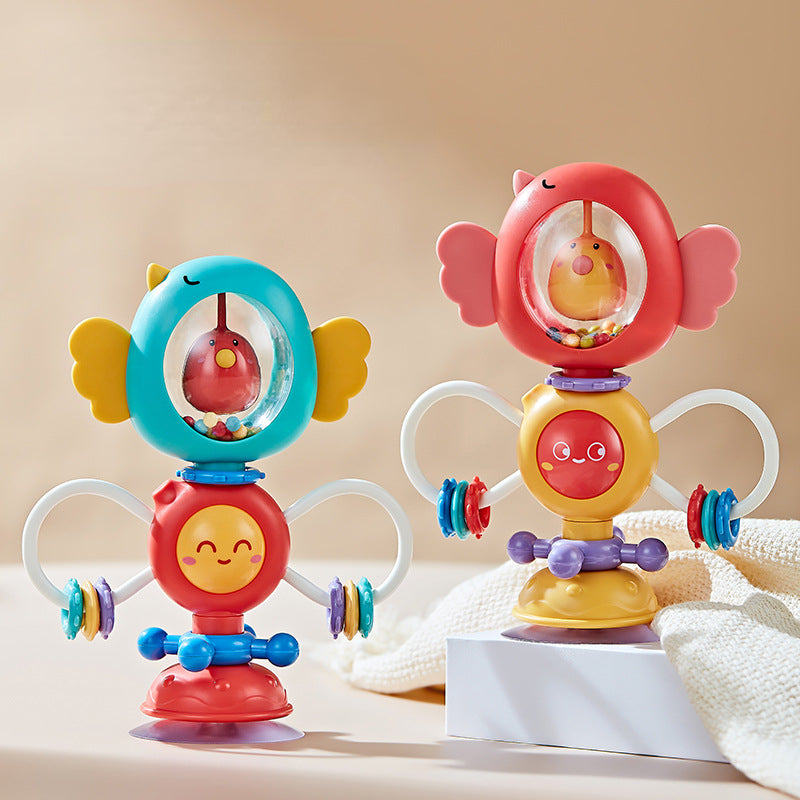 Plastic Musical Rattle Toy Baby Teether Educational Toy 3