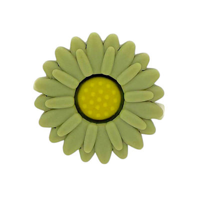 20Pcs Silicone Focal Beads Daisy Sunflower Front Facing Design 25