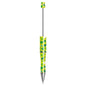 Clover Print Beadable Ballpoint Pens 14.4 cm DIY Craft Supplies 6
