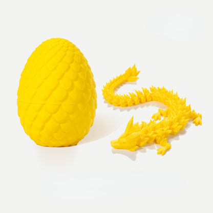 Dragon Egg 3D Printed Fidget Toy Articulated Flexible 16