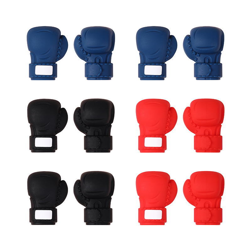 20Pcs Silicone 3D Focal Beads Boxing Gloves Front Facing 11