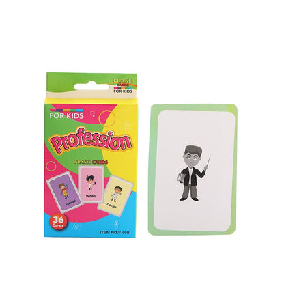 Educational Flash Cards Animal Transport Fun Paper Learning Toy 17