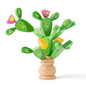 Wooden Building Blocks Cactus Puzzle Educational Toy