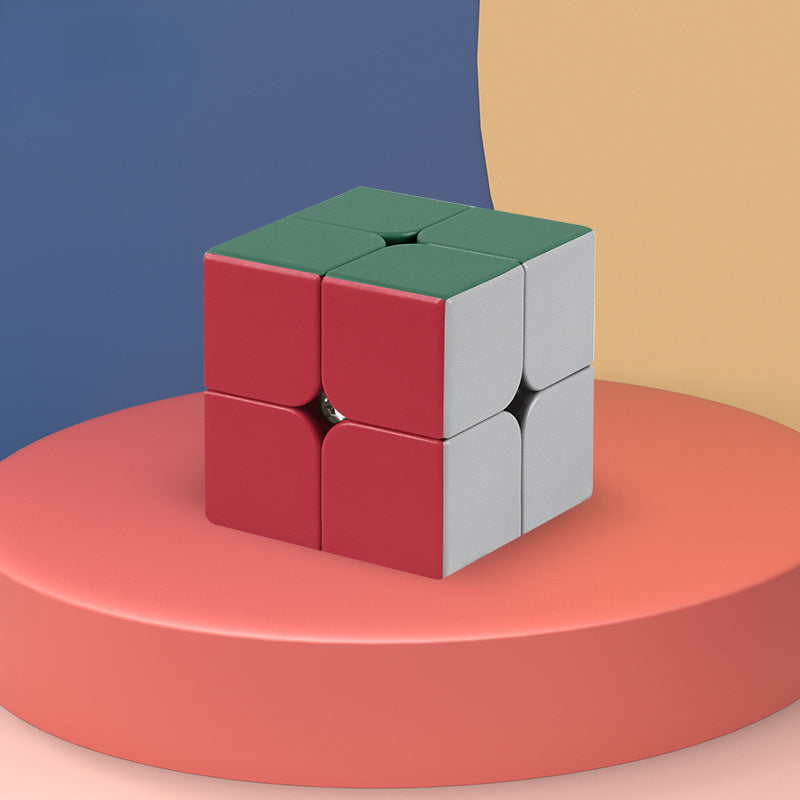 Plastic Fidget Cube Morandi Colored Rubik's Cube Puzzle 6