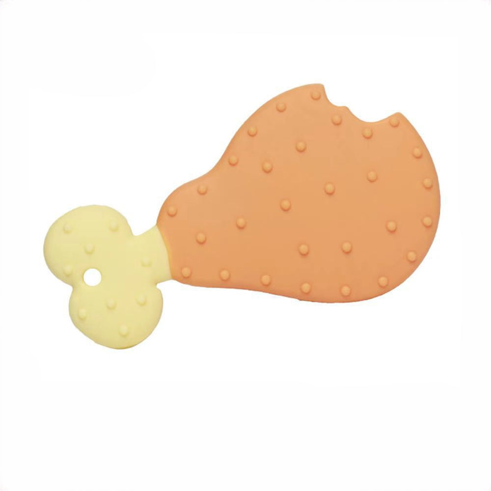 Chicken Leg Silicone Teething Toy Baby Chew Toy – Chieeon