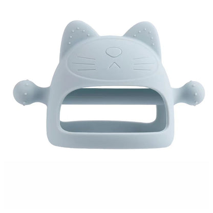 Silicone Baby Teether Toy Little Kitty Puppy Unicorn Bee Shapes 10