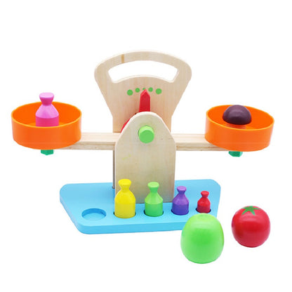 Wooden Balance Weights Montessori Toys Educational Toy 2