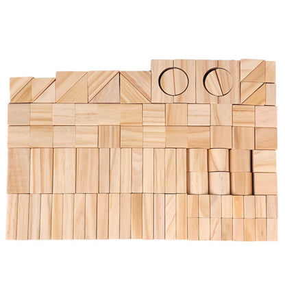 Wooden Building Blocks Educational Heap Tower Toy 4