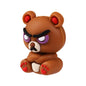 Silicone 3D Focal Beads Angry Animal Front Facing 12