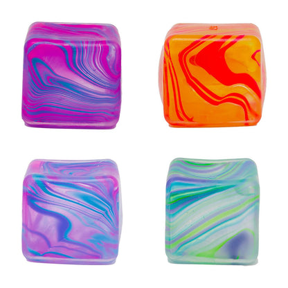 TPR Swirl Cube Squishy Sensory Stress Relief Toy