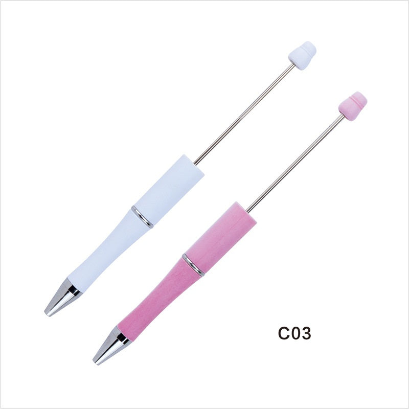 Light-Sensitive Color-Changing Beadable Ballpoint Pens Plastic DIY Craft 5
