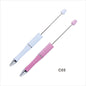 Light-Sensitive Color-Changing Beadable Ballpoint Pens Plastic DIY Craft 5