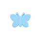 20pcs Silicone Focal Beads Butterfly Side Profile 19