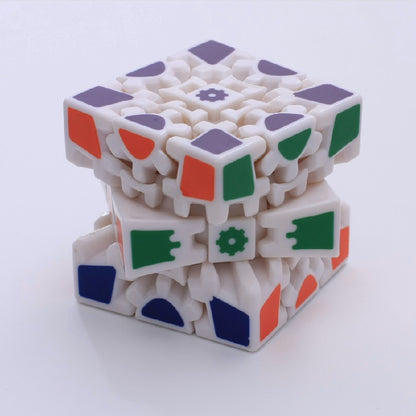 Plastic Gear Fidget Cube Puzzle Toy 5.6cm Size 9