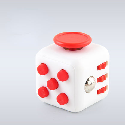 Silicone Fidget Cube 6-Function Decompression Desk Toy 3.4cm 8