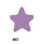 45mm Star Silicone Beads 50pcs