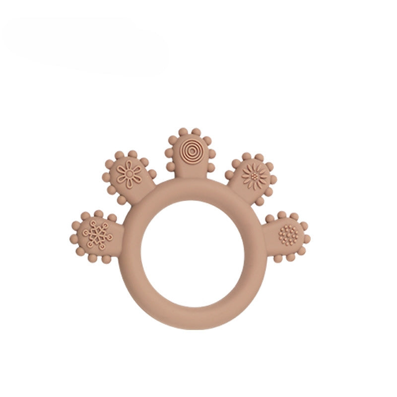 Silicone Baby Teething Bracelet Teether Toy Set of 5 5