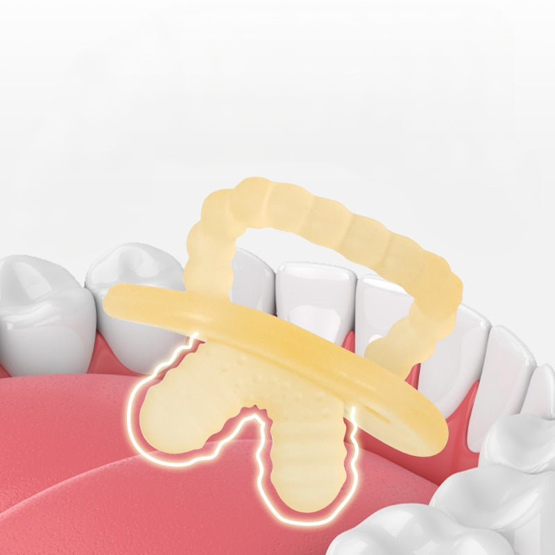 Silicone Baby Teething Toy Donut Fries Shape for Infant 4
