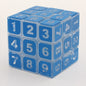 Plastic Fidget Cube Digital Third Order Puzzle 5.7cm 7